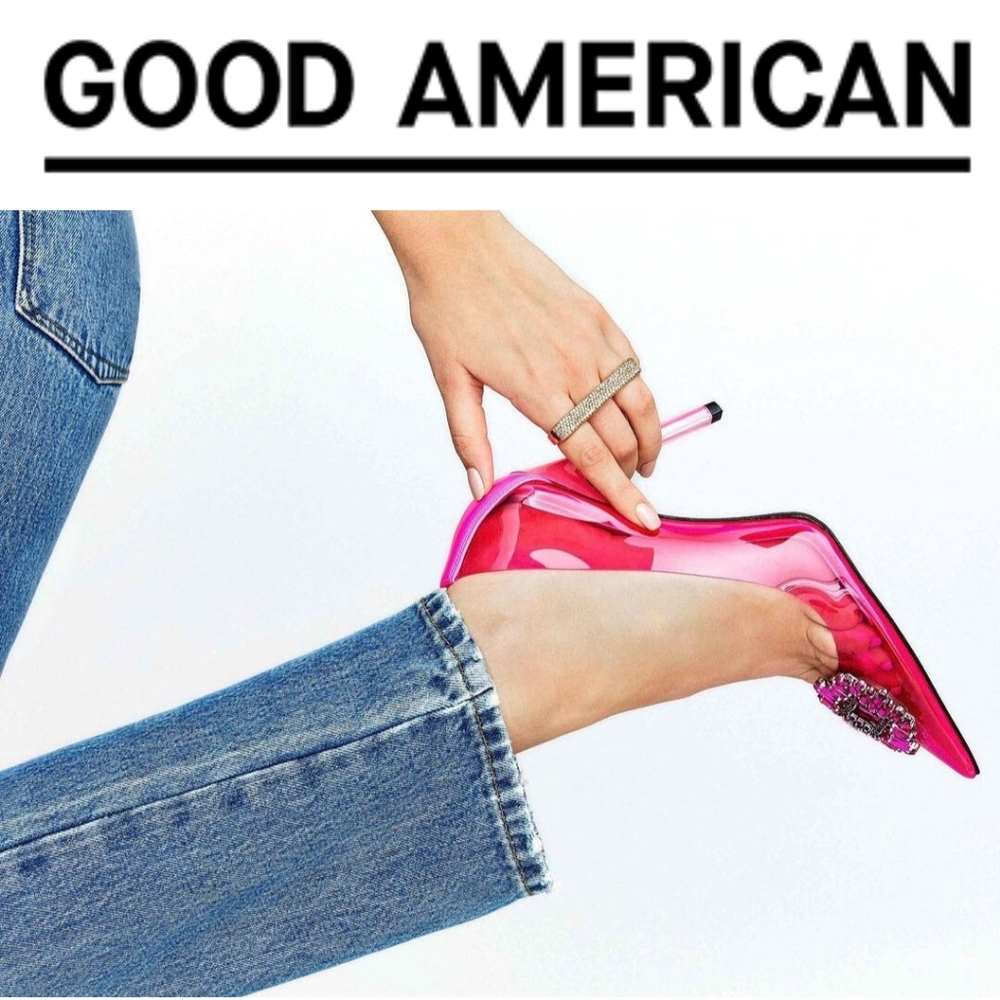 GOOD AMERICAN- CINDER-F*CKING-RELLA PUMP - HOT PINK 002 -Size 12 - Picture 3 of 8